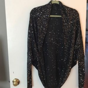 Ann Taylor Sequin Shrug
